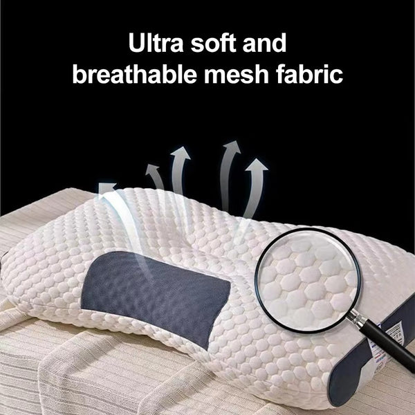Knitted SPA Massage Neck Pillow