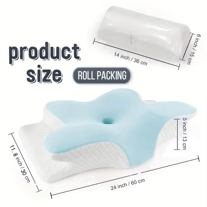 Memory Foam Pillows Butterfly Shaped