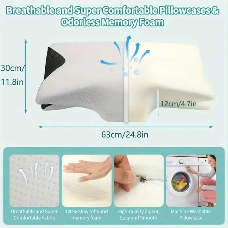 Butterfly Sleep Memory Neck Pillow Slow