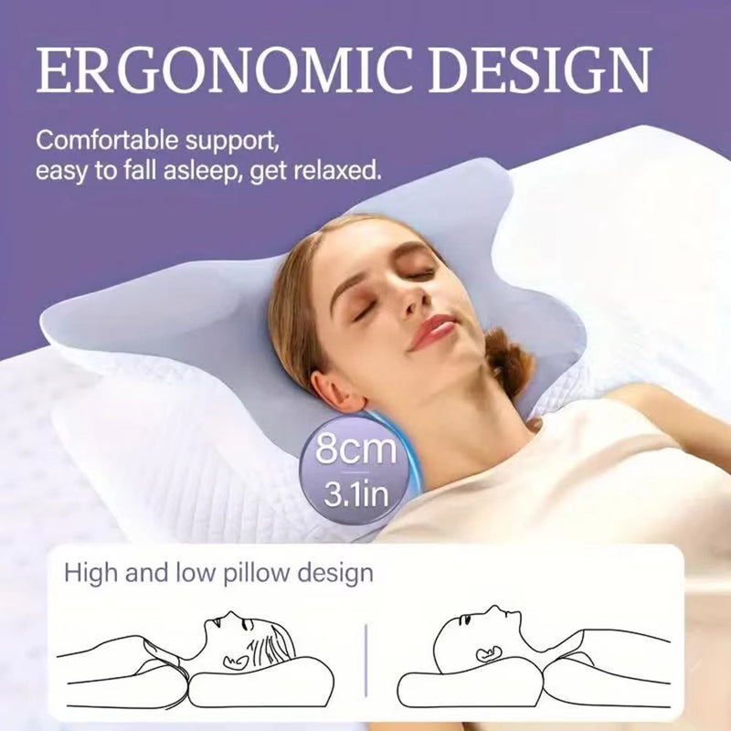 Memory Foam Pillows Butterfly Shaped