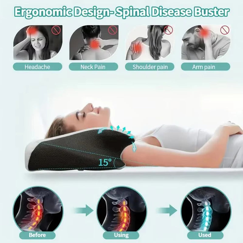 Butterfly Sleep Memory Neck Pillow Slow